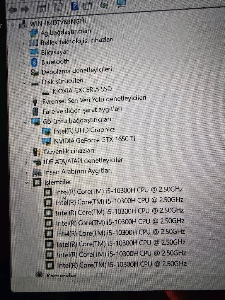 ÇOK ACIL CASPER EXCALIBUR G770 LAPTOP - 8