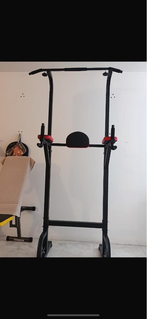 barfiks dips kulesi pull-up istasyon leg raise dip station - 5