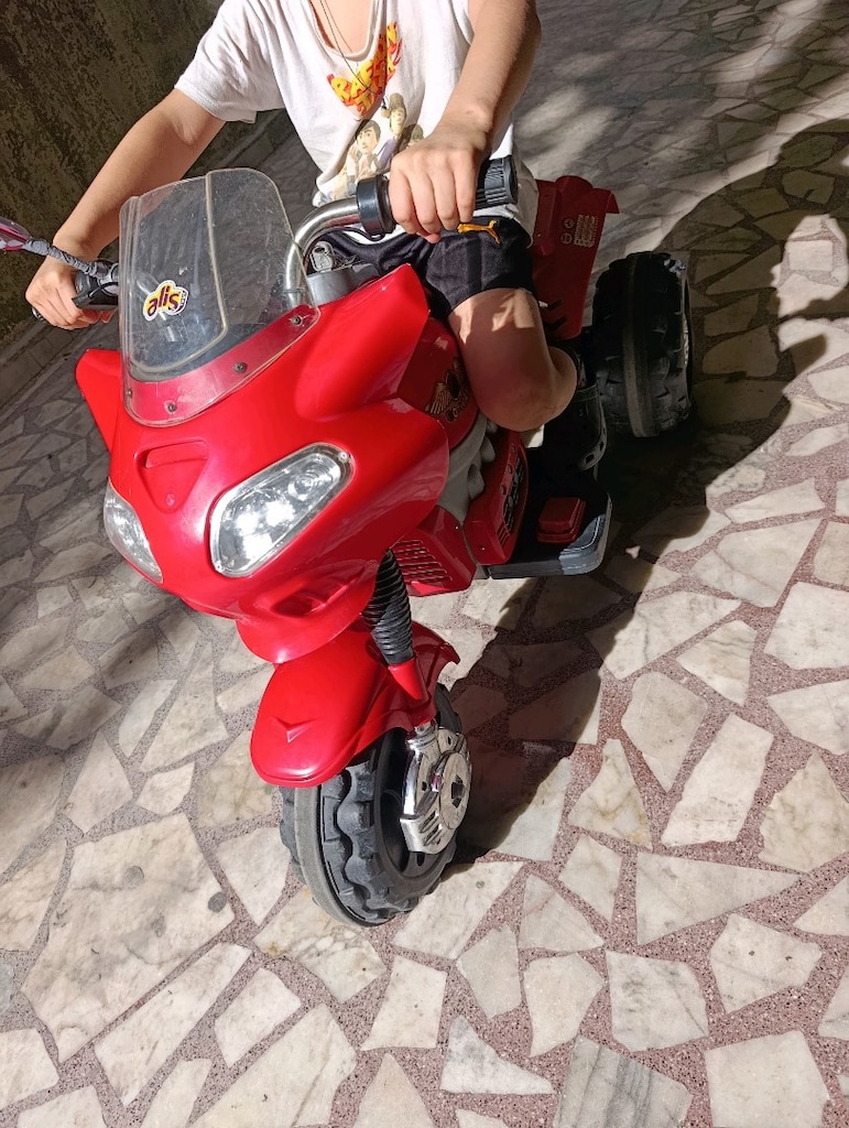 Akülü Motor,Çocuk Motoru,Şarjlı Motor, Motosiklet,Üç Tekerlekli Motor - 3