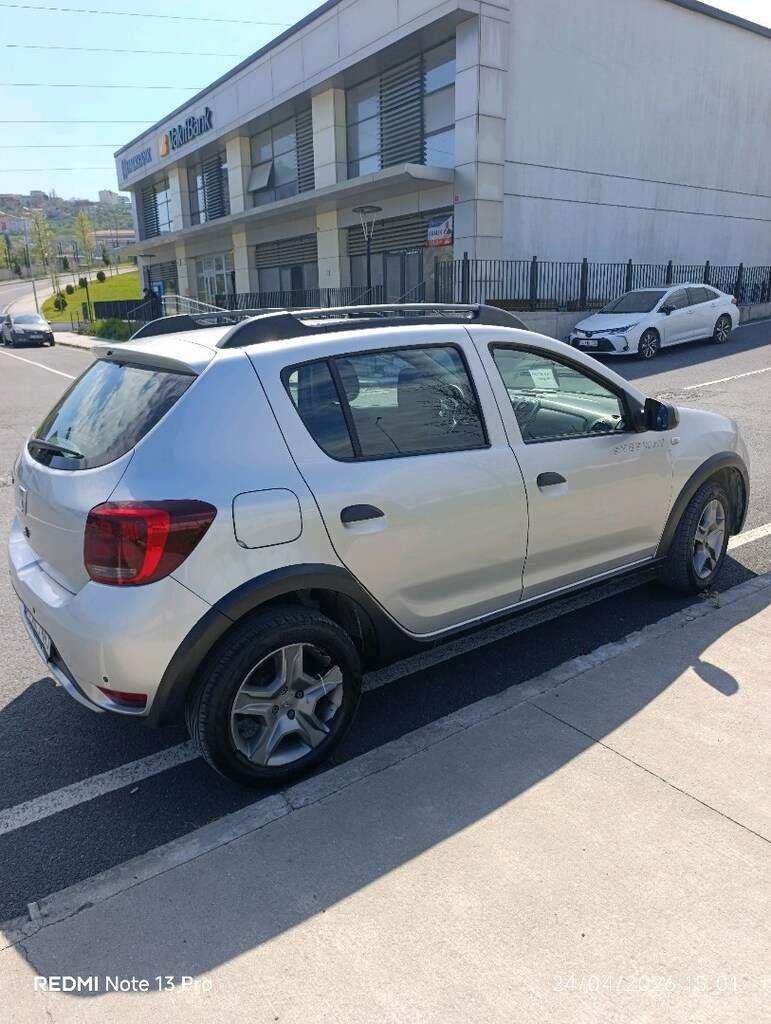 Dacia Sandero Stepway hasarsiz boyasız Kazasiz 48bin km - 7