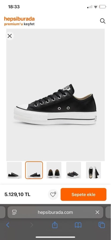 converse deri ayakkabı - 2