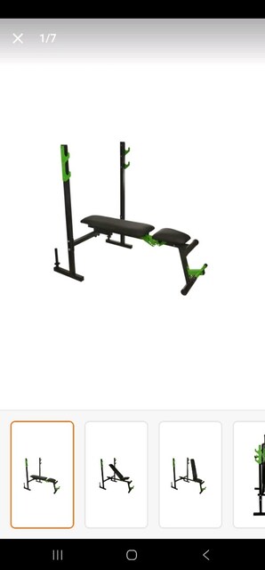 Katlanabilir ve Ayarlanabilir Bench Press Sehpası