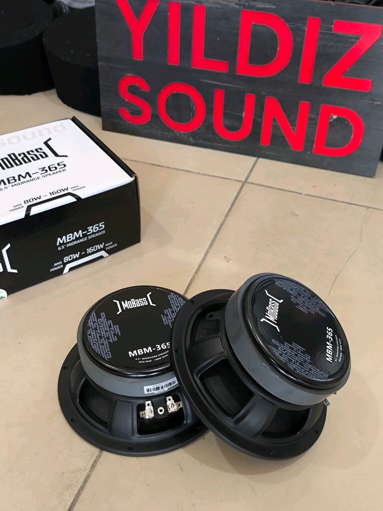 Mobass 16 cm Midrange Hoparlör Takim Sifir - 3
