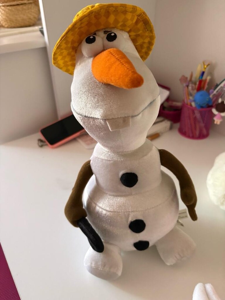 Olaf müzikli ve Canan peluş oyuncak birlikte - 3