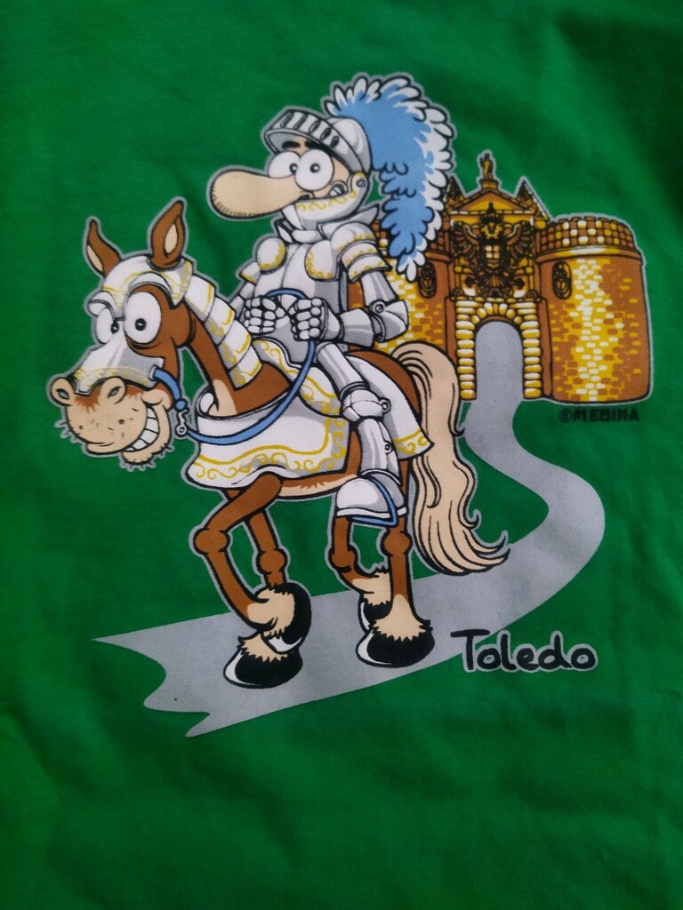 İspanya Toledo dan don Kişot t-shirt - 2