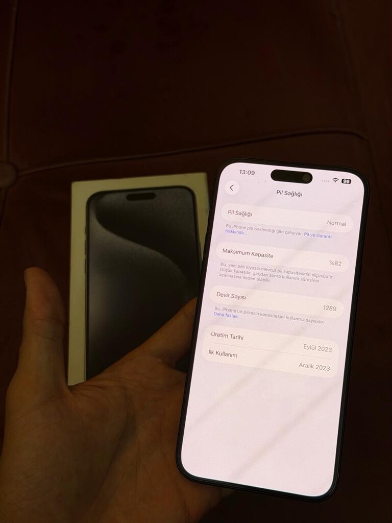 İPhone 15 PRO MAX 512 GB YD Kutulu Çift Fiziki - 5