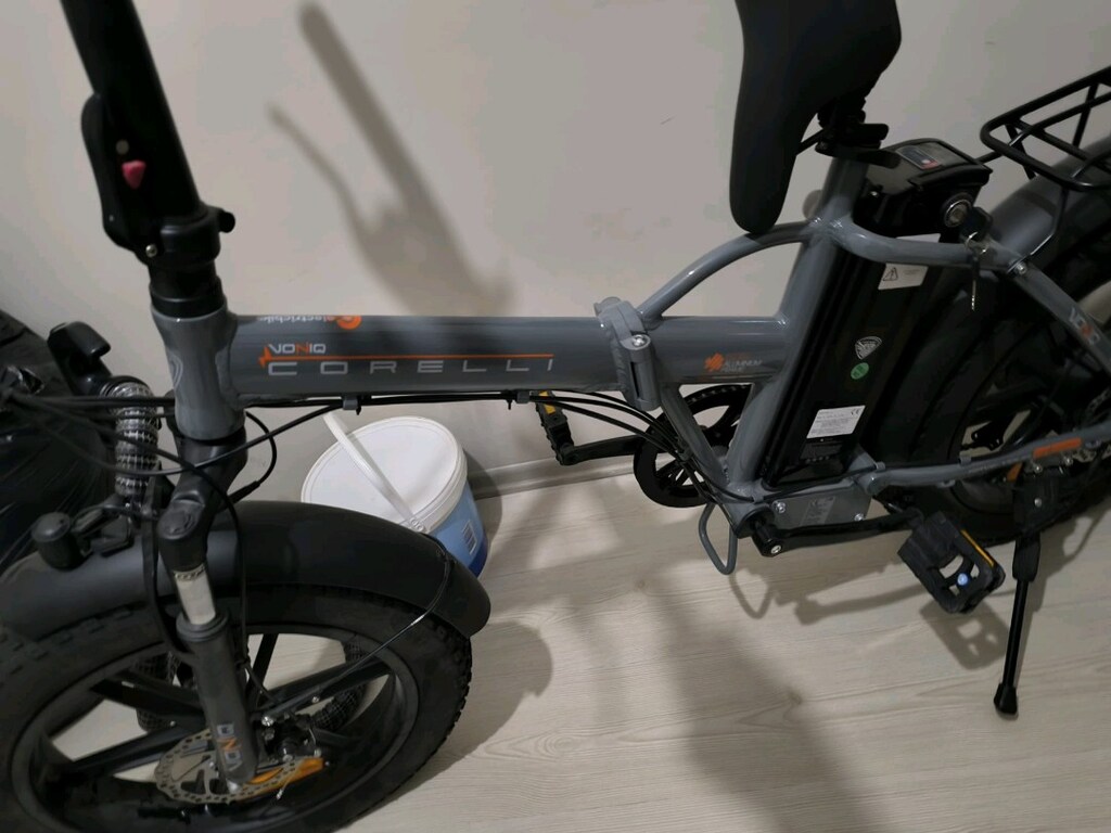Corelli Elektrikli Bisiklet Katlanır 14 KM Çelik Jant Faturalı - 3