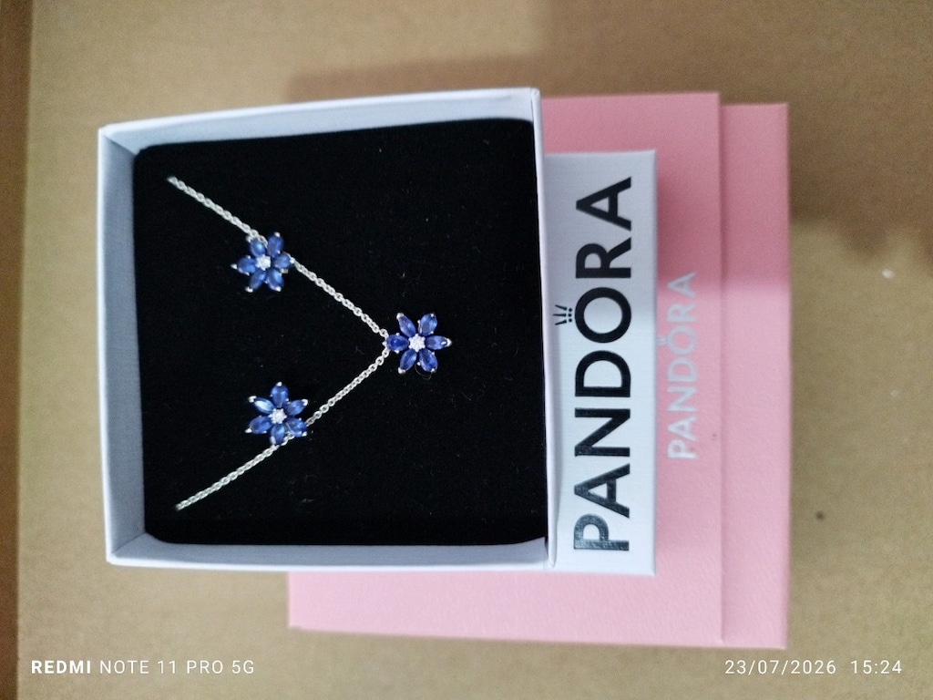 Pandora Herbaryum Kolye Küpe Seti - 2