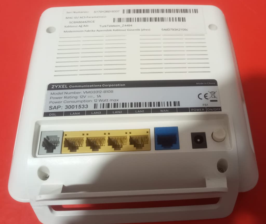 ZYXEL 300 Mbps VDSL Modem (Sorunsuz ,Kurulum Kılavuzlu ,Başarılı ürün) - 3