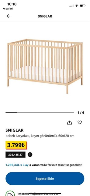 İkea yatak