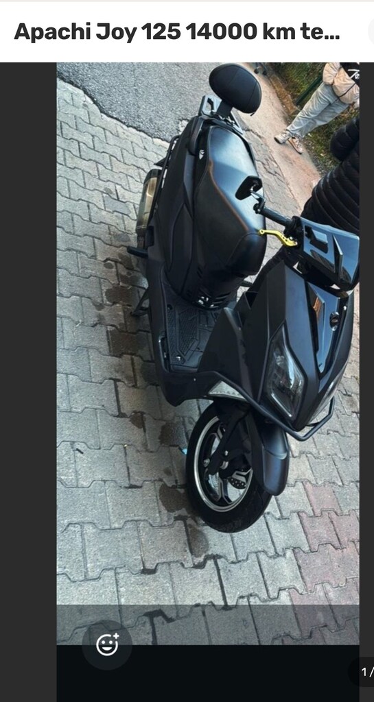Apachi Joy 125 15000 km temiz agir bakimlari yapilmis trafik sigortalı - 3