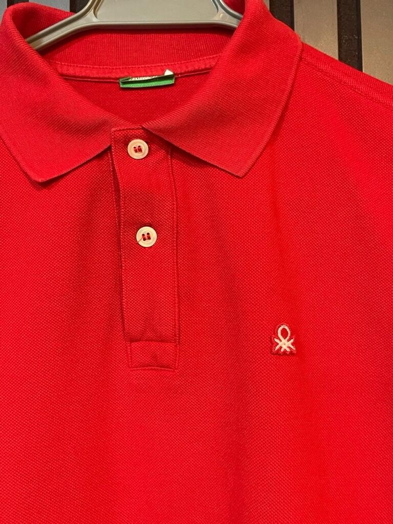 BENETTON 13-14 Yaş POLO YAKA TSHIRT - 2