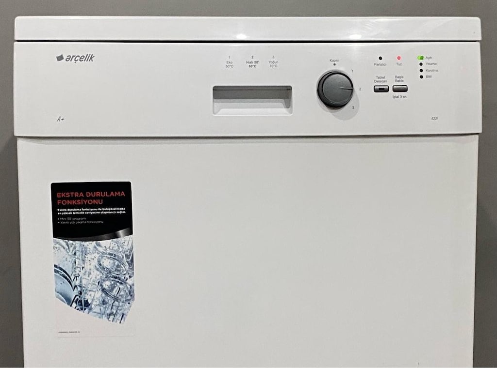 Arçelik 3 Program A+ Bulaşık Makinesi - 3