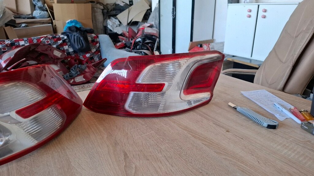 9674808780 PEUGEOT 301 SOL VE SAĞ STOP ORJİNAL DUYLU -DUYSUZ 2012-2016 - 2