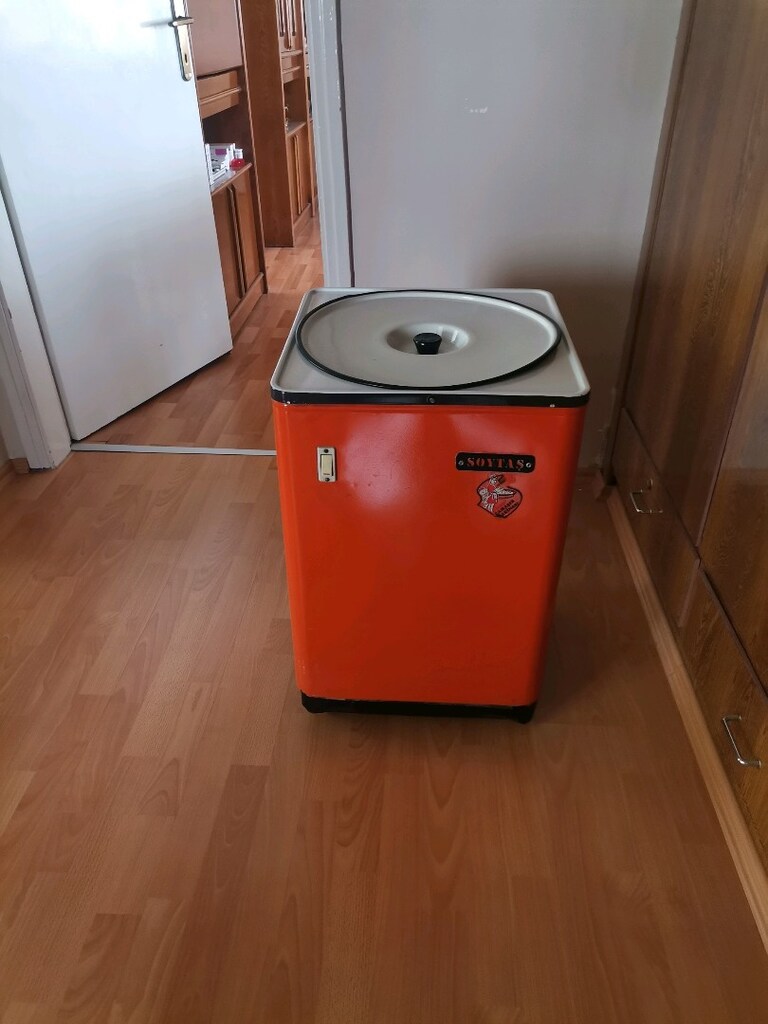 Hiç kullanılmamış sıkmalı küçük çamaşır makinası Manuel - 3