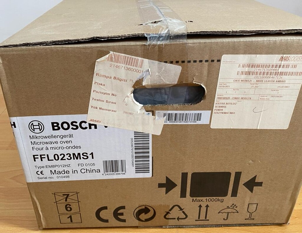 Bosch FFL023MS1 20 lt Mikrodalga Fırın - 3