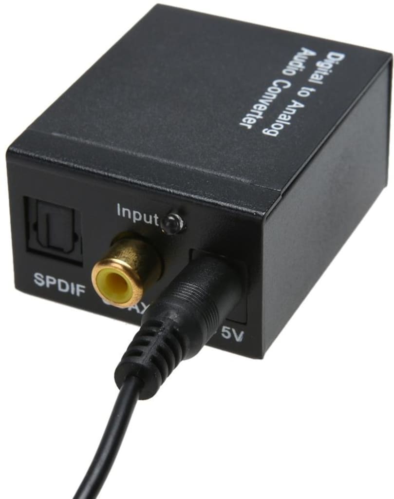 5057 Dijital To Analog 3.5mm Optik Ses Tos Çevirici Dönüştürücü Adaptö - 3