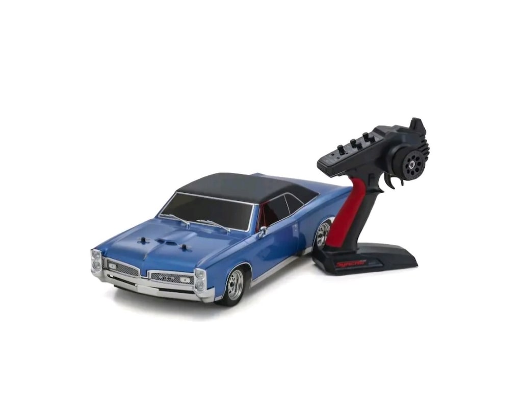 RC CAR 1967 PONTIAC GTO TYROL BLUE - 3