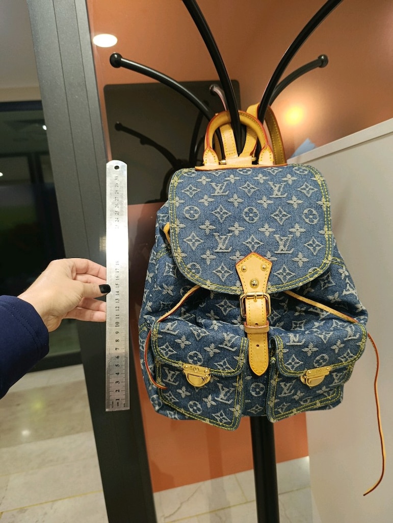 Louis Vuitton Denim Backpack
