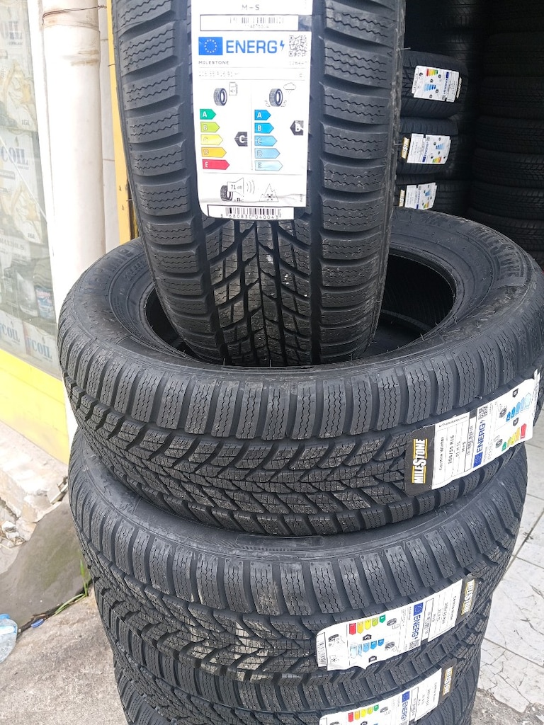 205 55R16 kışlık takım sıfır - 3