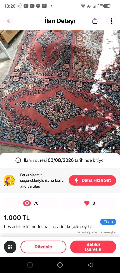 iki adet halı - 2