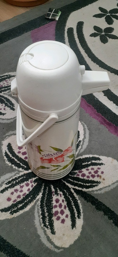 2 Litrelik pompalı Termos içi cam - 4