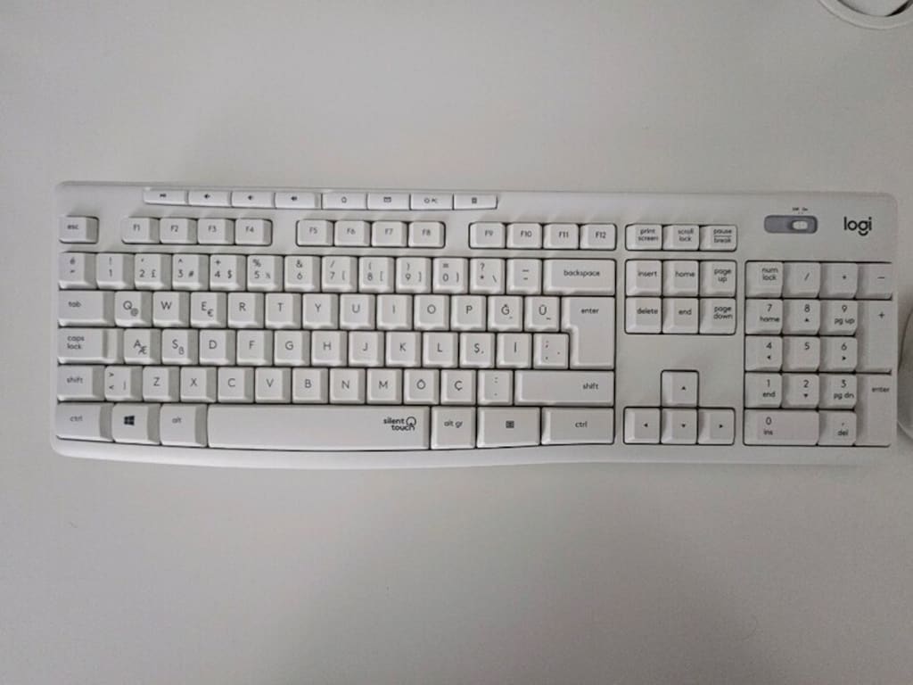 Logitech MK295 Silent Kablosuz Klavye&Mouse Seti-Çiziksiz/Tertemiz - 3