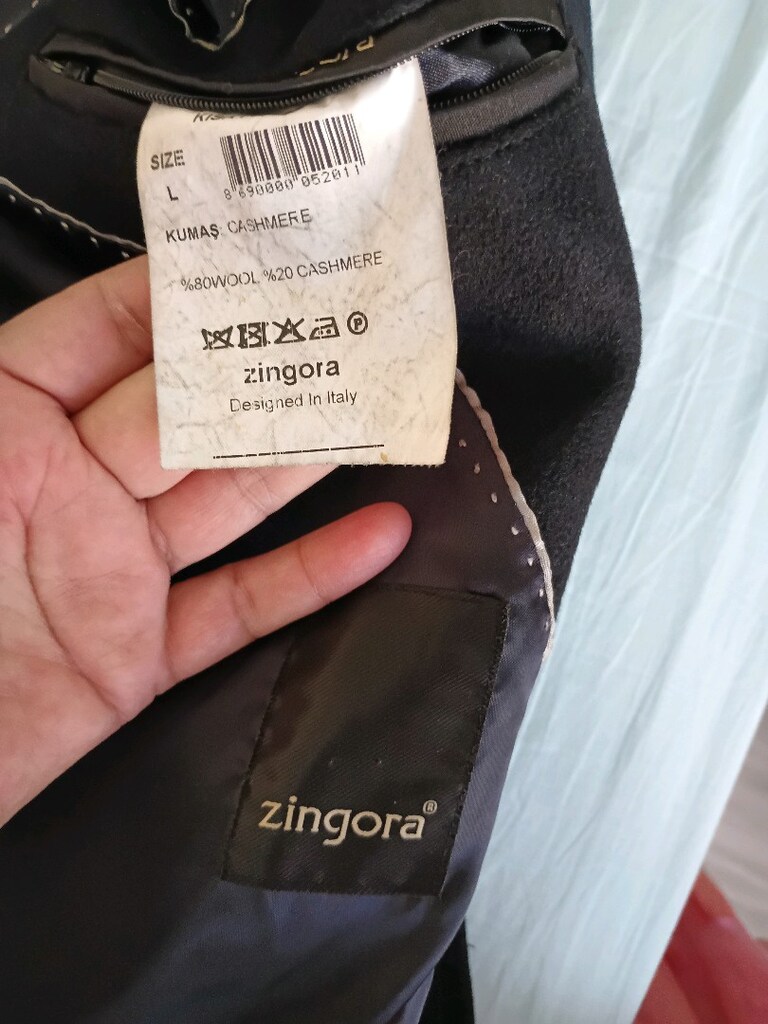 Zingora Kaşe Erkek palto - 6