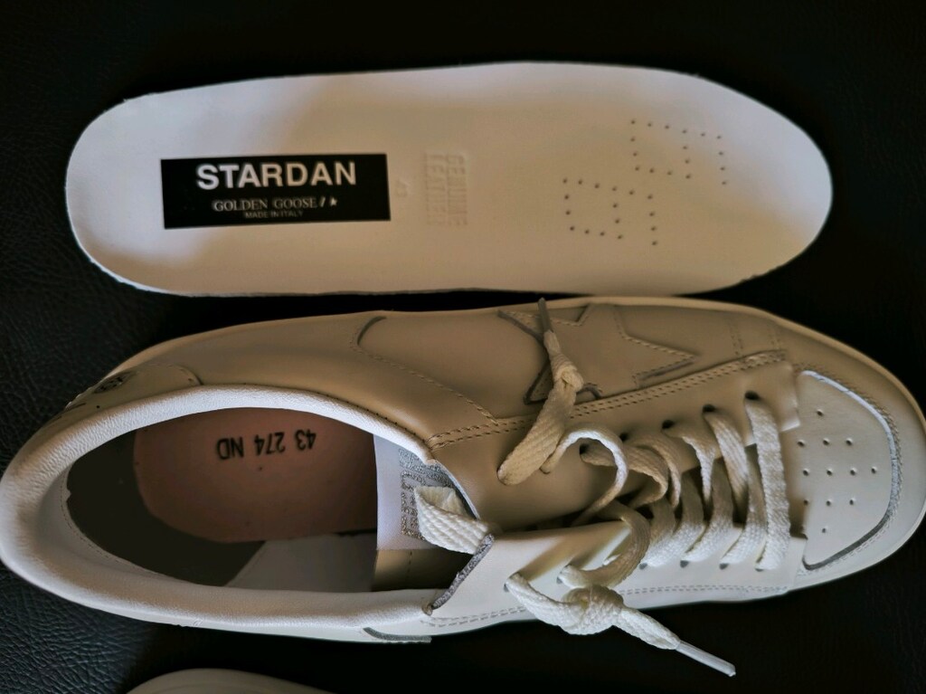 Golden Goose Stardan %100 hakiki deri, eu 43, 270 mm - 9