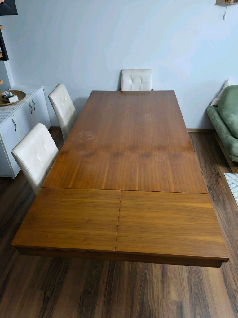 Masif yemek masası Açık 2.20×105 kapalı 1.80x105 - 8