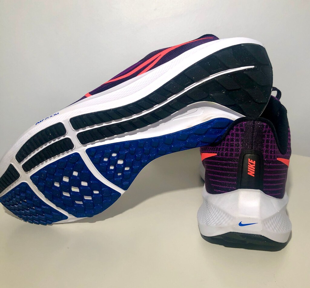 Nike Air Zoom Kadın Koşu Ayakkabısı – Mor / Turuncu – US 9.5 / EU 41 - 4
