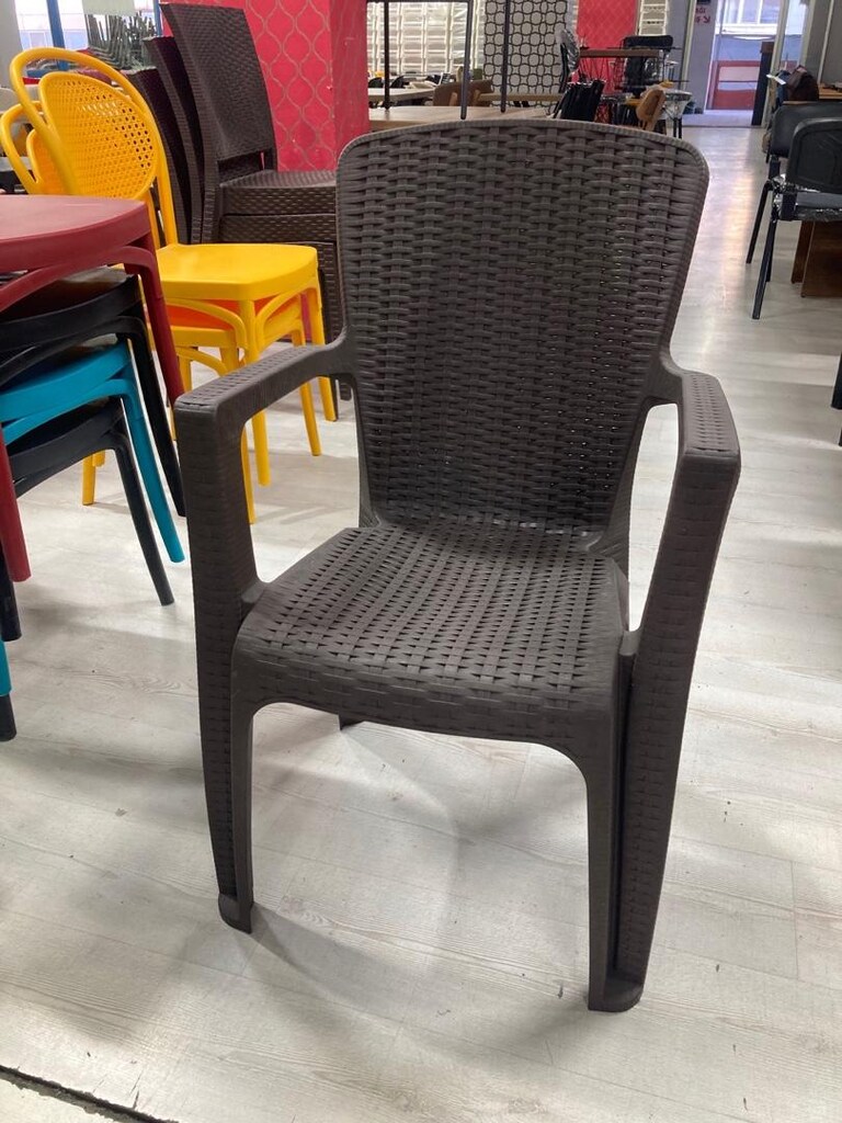 RATTAN DOKULU KULLANIŞLI DIŞMEKAN SANDALYE 4 ADET - 3