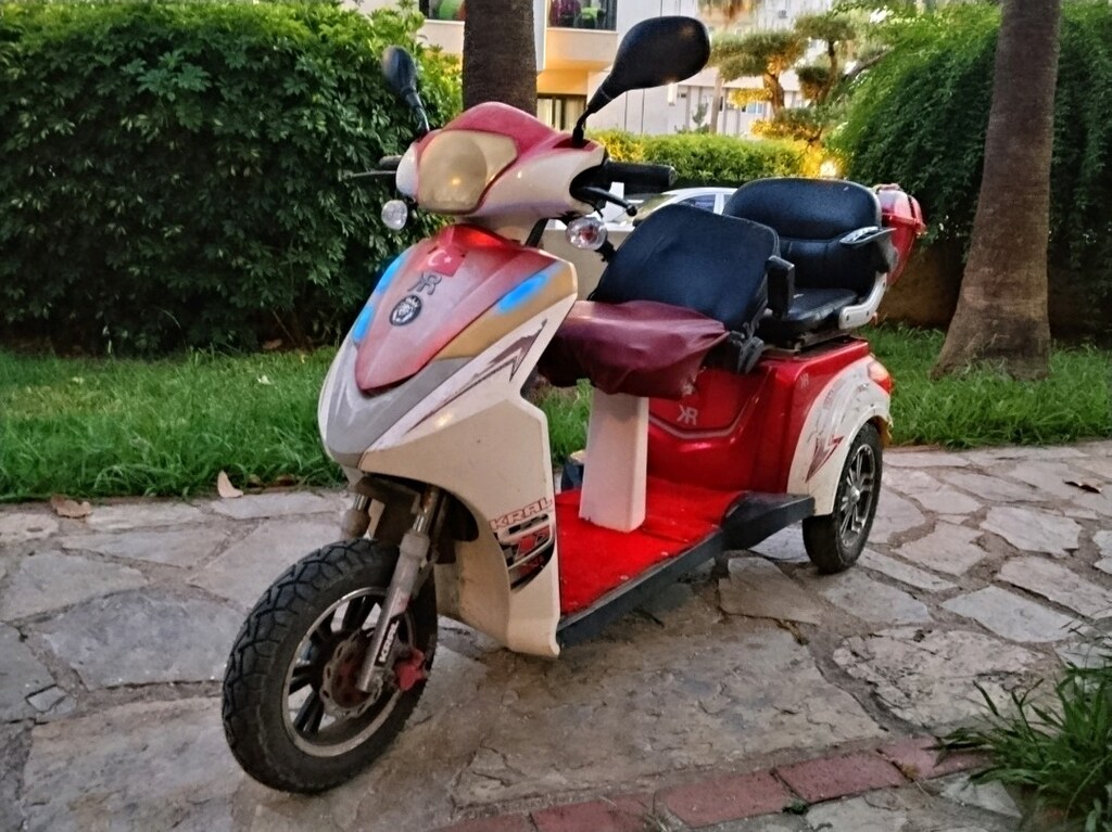 KRAL KR-12 3 Tekerlekli Elektrikli Scooter Ruhsatlı - 7