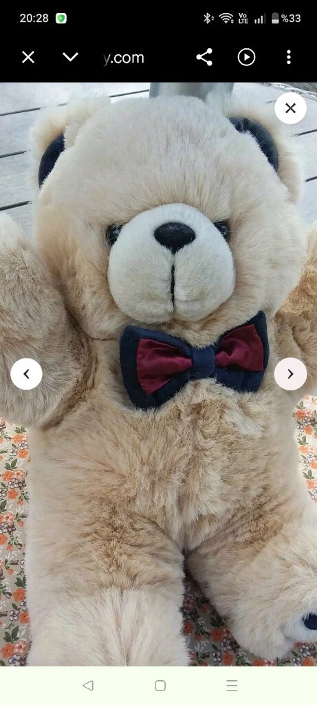 80 cm peluş ayıcık - 4