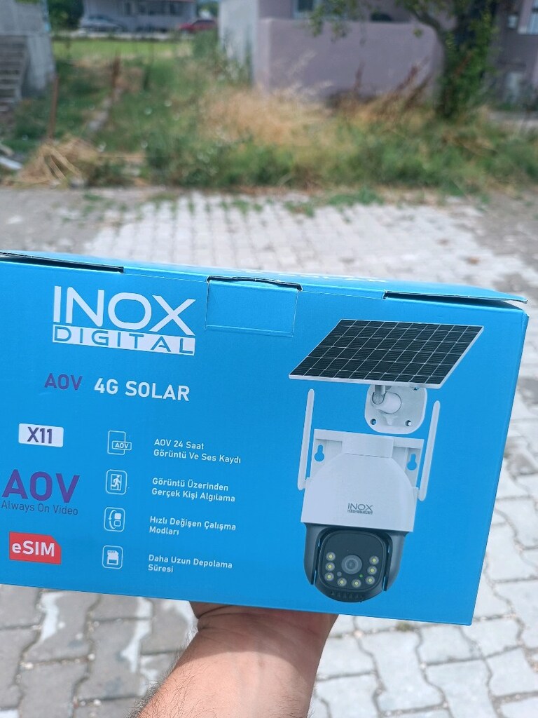 güneş enerjili kamera - 4