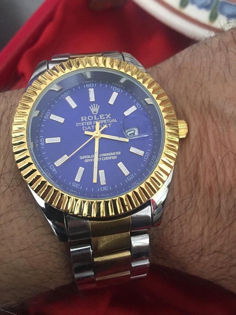 Rolex Oyster Perpetual Day-Date: Mavi Kadranlı Şıklık - 2