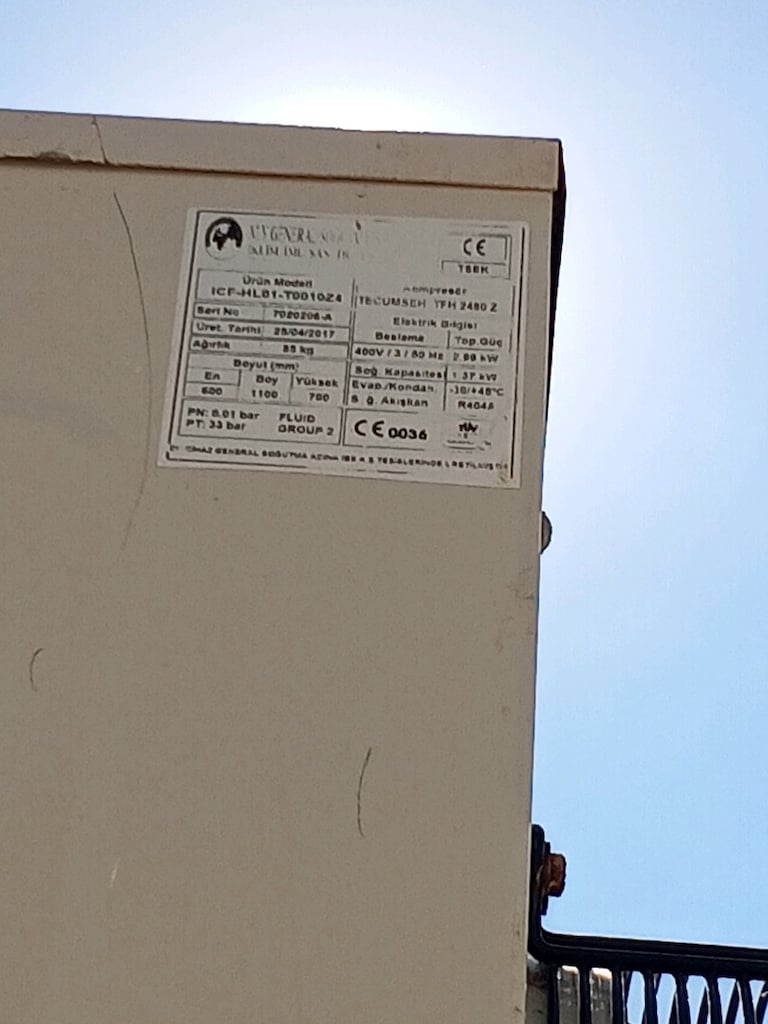 2 adet fazla kullanılmamış sıfır ayarında soğuk hava deposu - 4