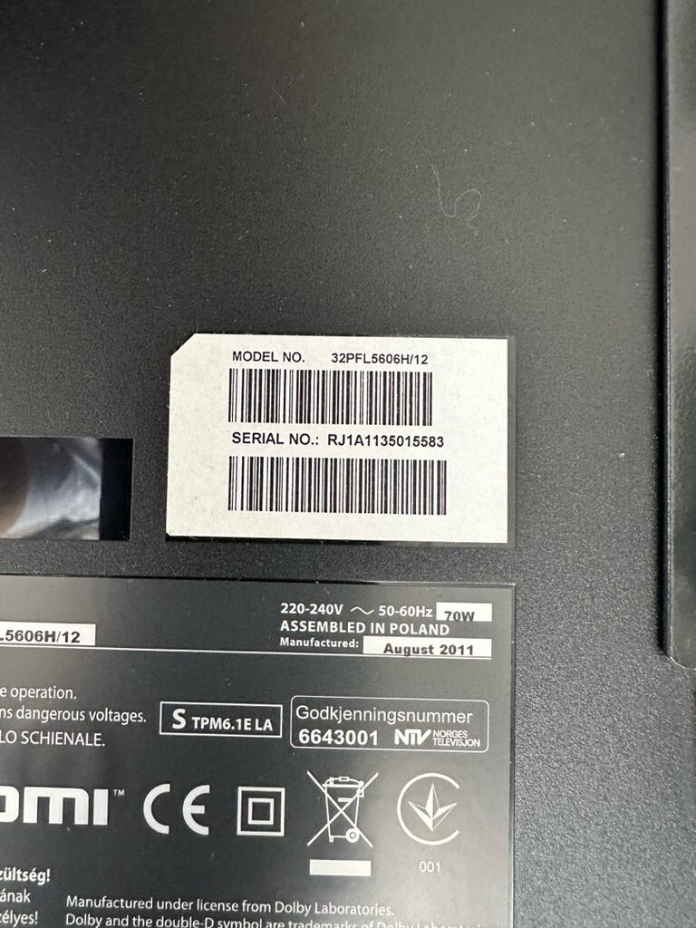 Philips 32 İnç Led TV Temiz ve Çalışır Durumda 32PFL5606H/12 - 4