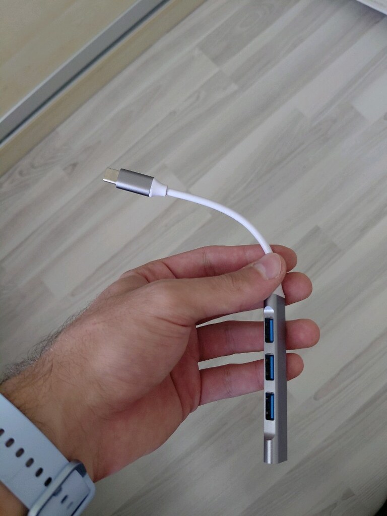 Type-C USB Dönüştürücü Çoklayıcı Adaptör - 3
