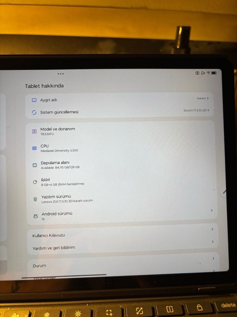 LENOVO TABLET - 5