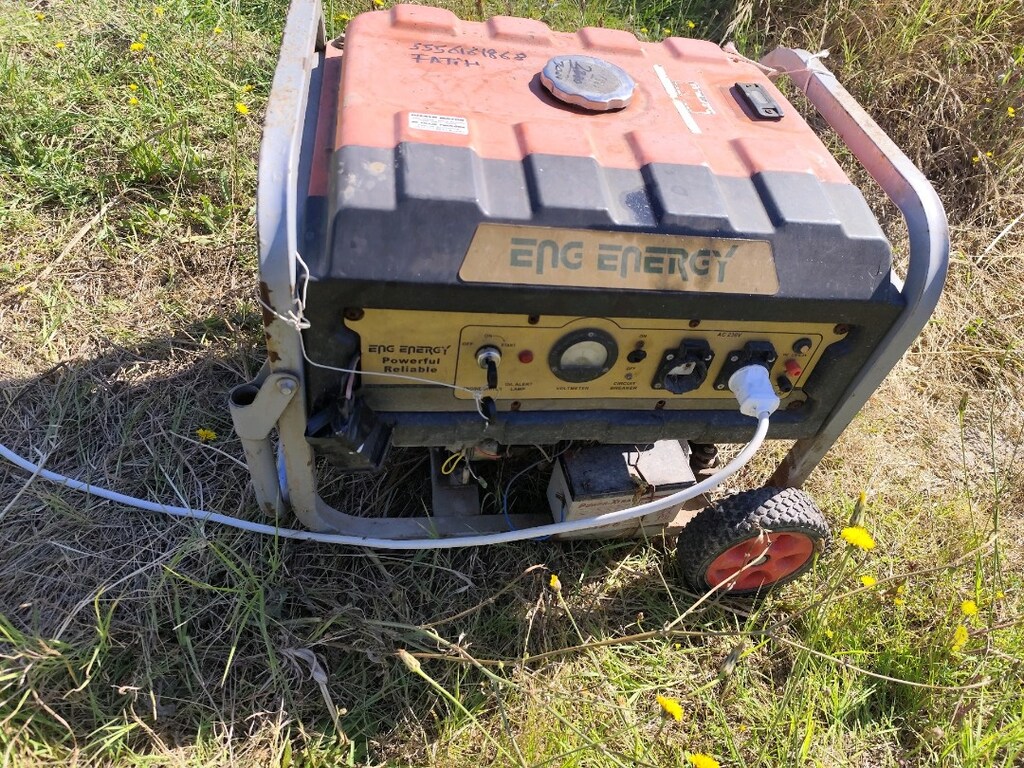 Benzinli marşlı jeneratör 3 Kva gel dene al ürün marsta çalışmaktadır - 3