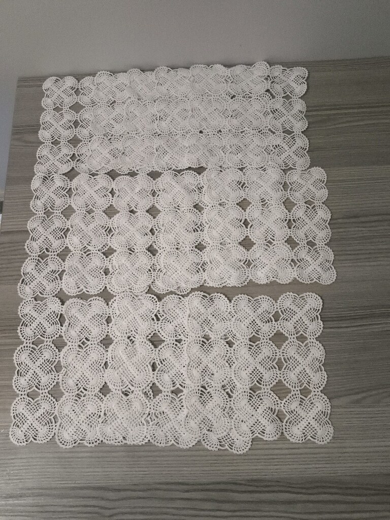 14 adet örme dantel - 3