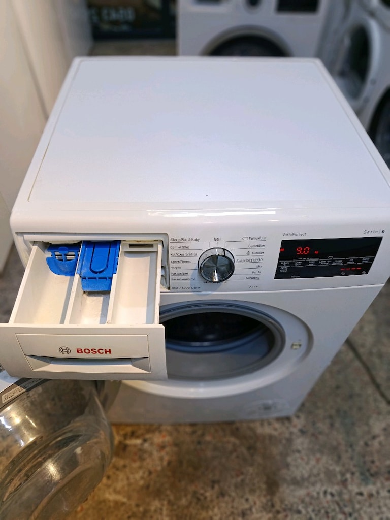BOSCH SERİ 6 9 KG 1200 DEVİR A+++ GARANTİLİ KK TAKSİT ÜCRETSİZ NAKLİYE - 6