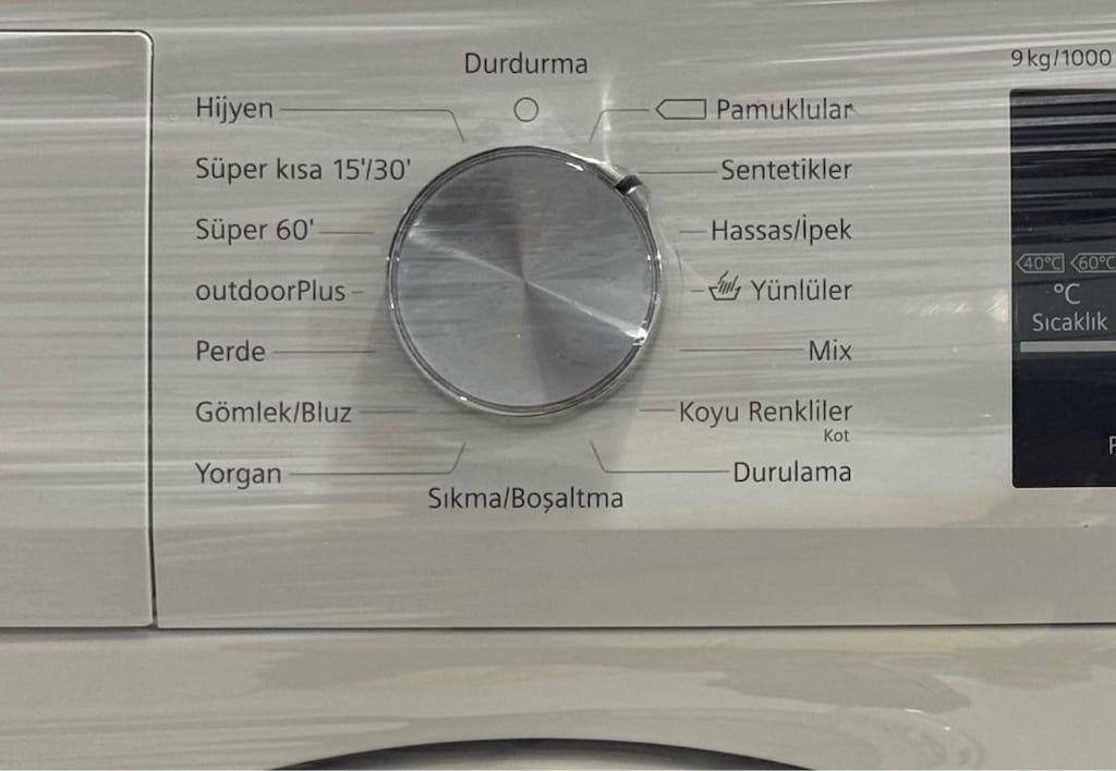 SIEMENS iQ500 9 KG ÇAMAŞIR MAKİNESİ | iSensoric | A+++ ENERJİ SINIFI - 4