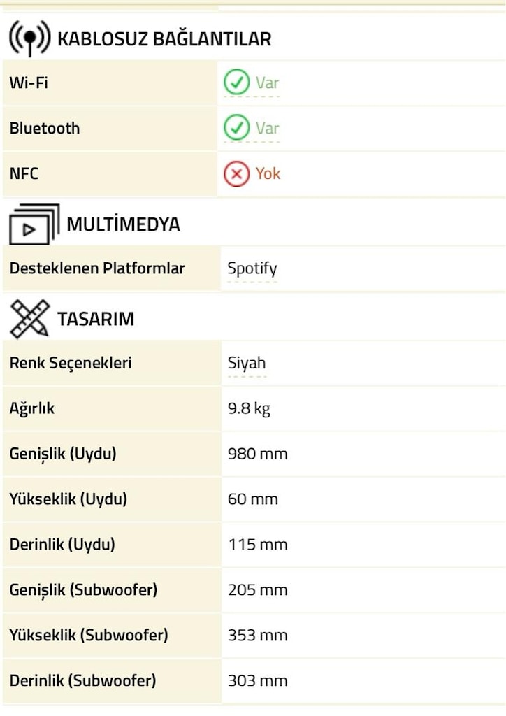 Soundbar Samsung - 7