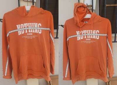 Baskılı Kapüşonlu Sweatshirt defacto L beden