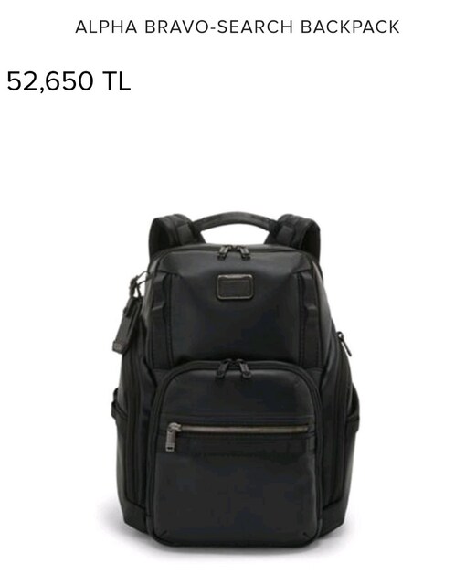 TUMI ALPHA BRAVO-SEARCH BACKPACK 15.6"