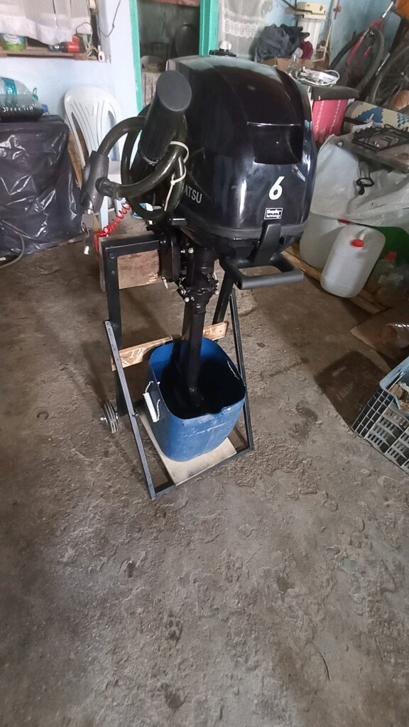 Tohatsu 6 beygir 4 zamanlı uzun şaft tekne motoru temiz liman kayıtı - 4
