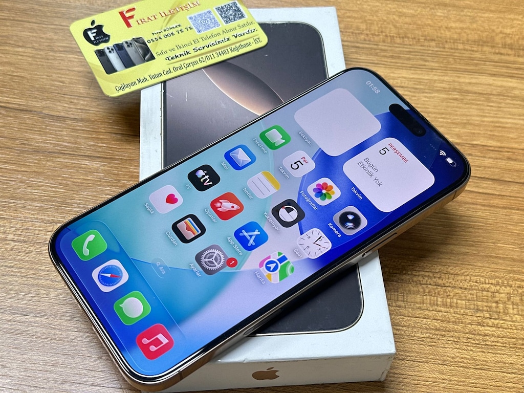 HATASIZ İPHONE 16 PRO MAX 1TB HAFIZA FIRSAT CİHAZI SİZLE. - 9