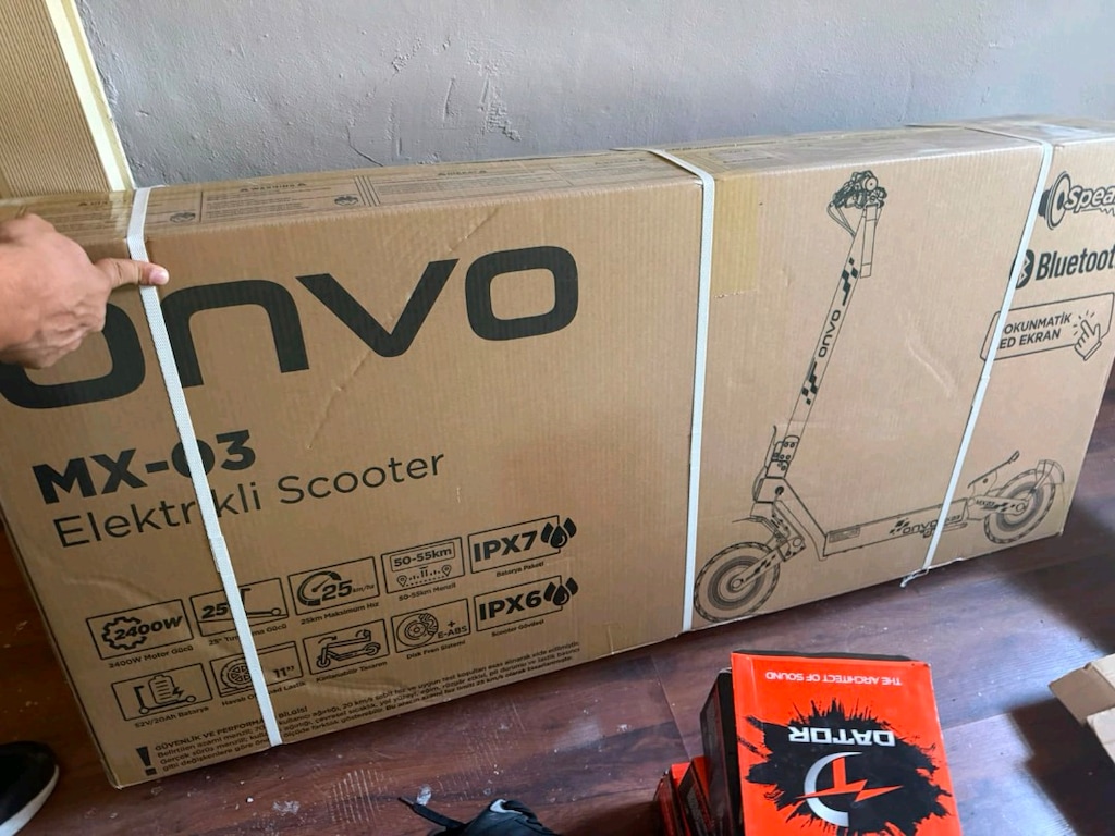 sıfır elektrikli scooter 2400 w